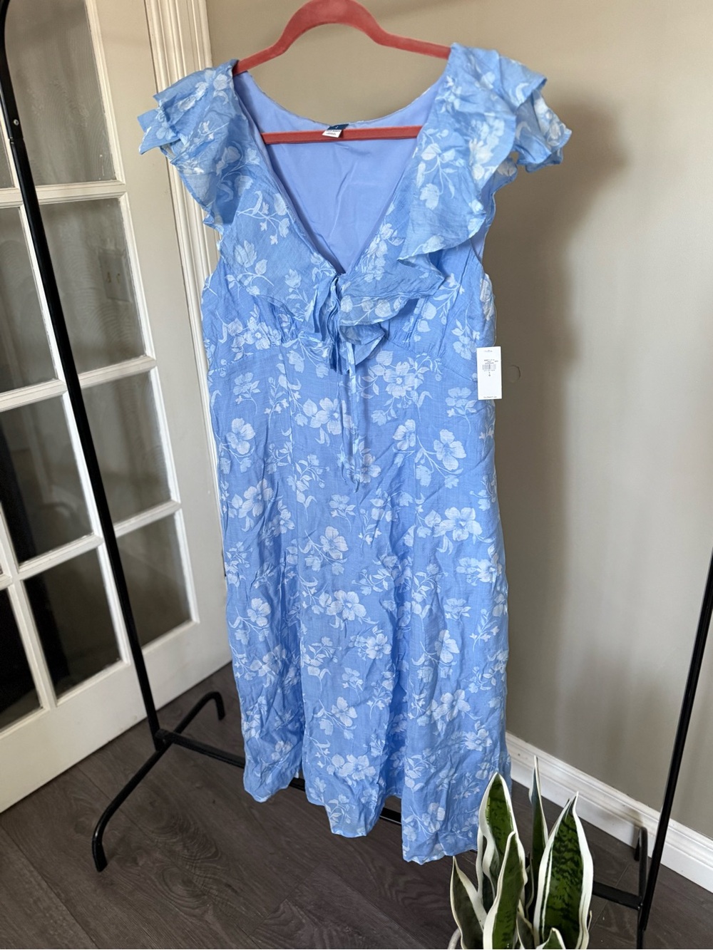 NWT Old Navy Blue Dress (L) - Picture 2 of 5